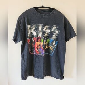 Kiss Rock the nation vintage tshirt - M